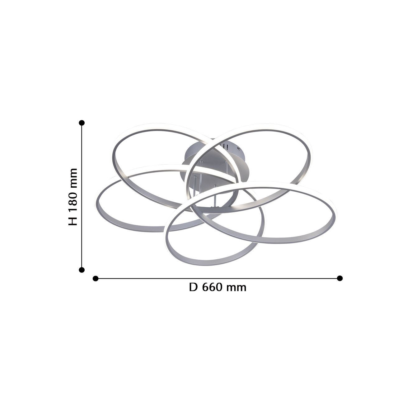Потолочная светодиодная люстра F-Promo Catena 2376-5U