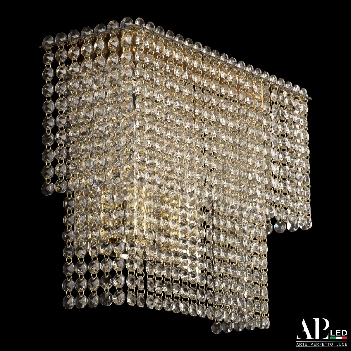 Настенный светильник Arte Perfetto Luce Sicilia SH500.B3.35-27.A.Gd.E14