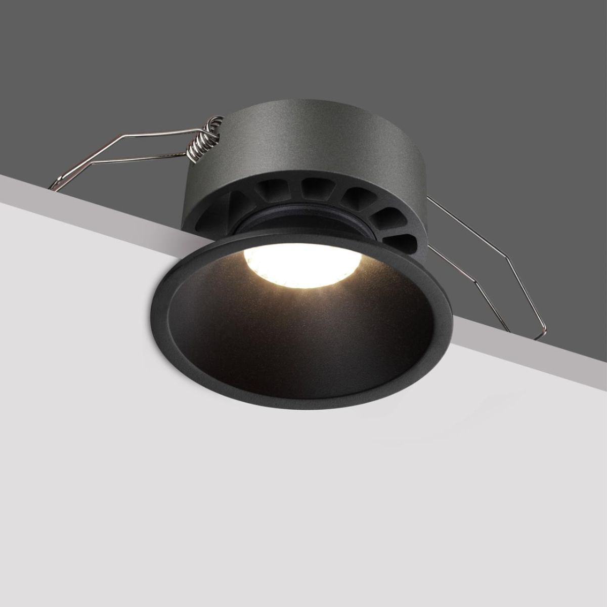 Встраиваемый светильник с переключателем цветовой температуры и угла рассеивания Novotech Wir Nova 359852