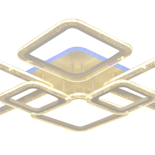 Потолочная люстра Seven Fires Loki SF7063/7C-WT-BL