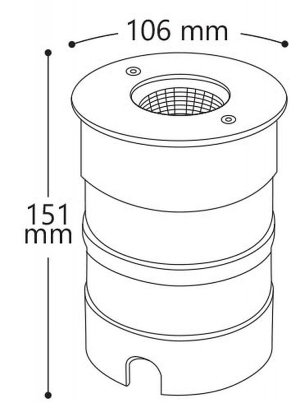 Тротуарный светильник Feron 32032