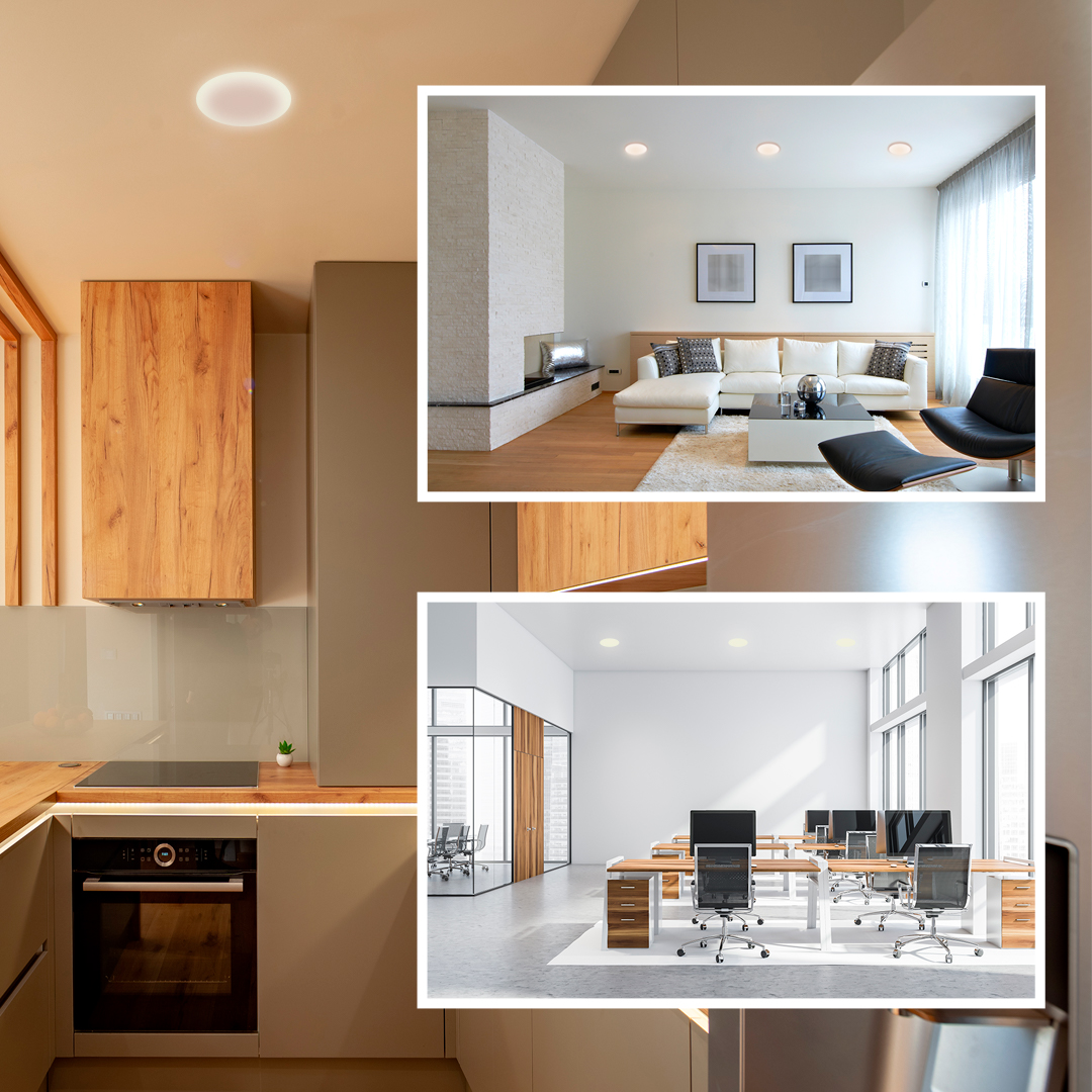 Встраиваемая светодиодная панель безрамочная Apeyron FLP 06-103