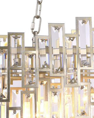 Подвесная люстра Lumien Hall Энвер 0004/7P-SRGD-CL