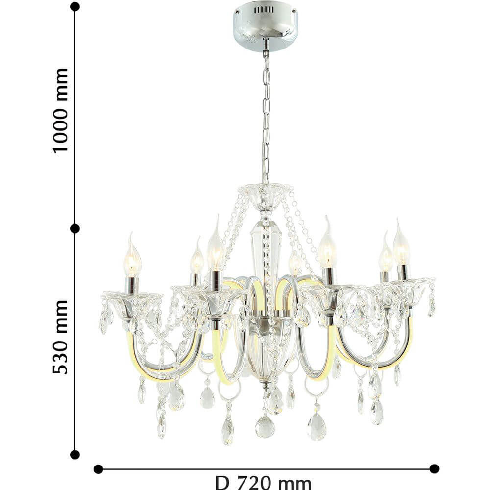 Подвесная люстра Favourite Mieder 2426-8P