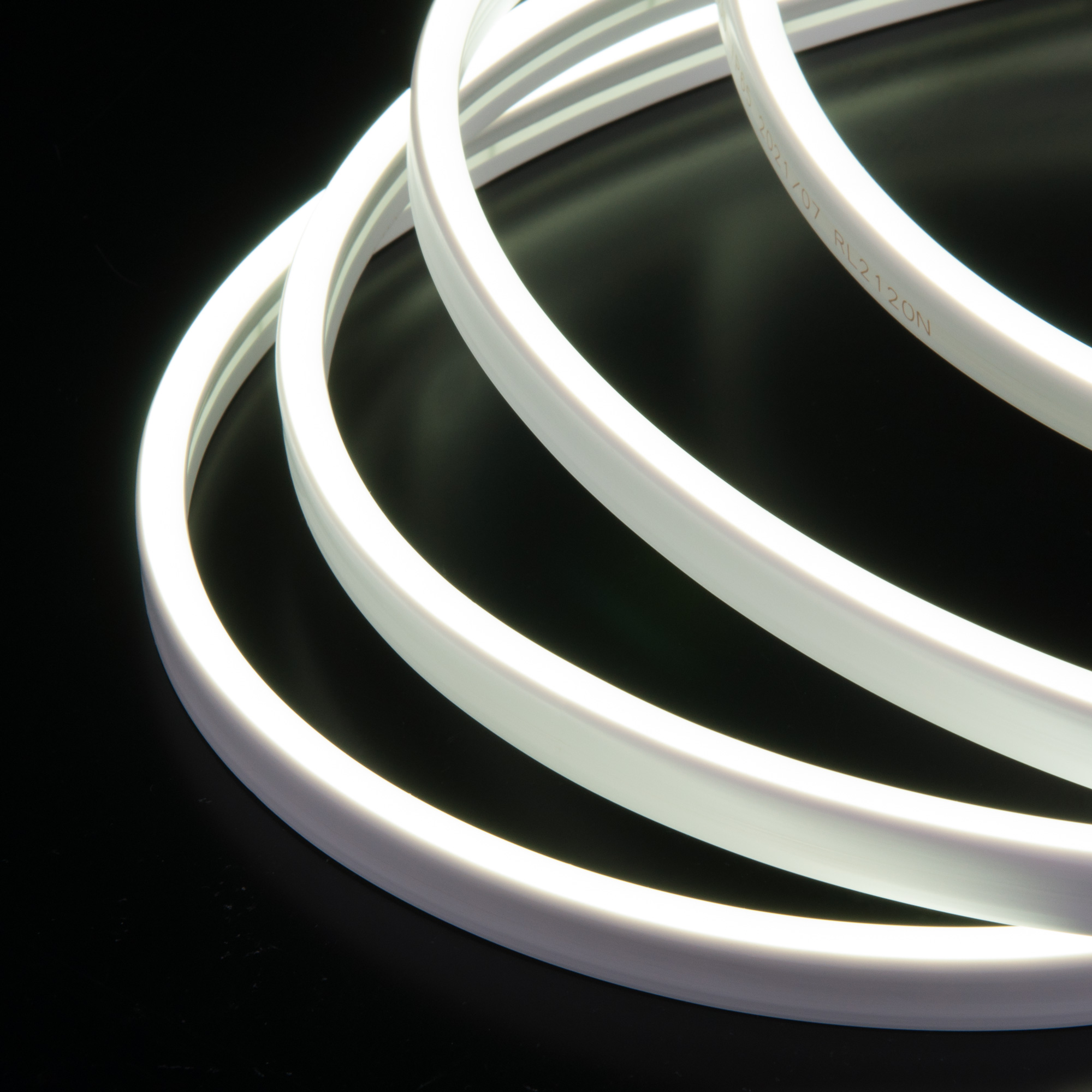 Гибкий неон Elektrostandard 24V 10W 120Led 2835 IP65 холодный белый 5м 4690389176128