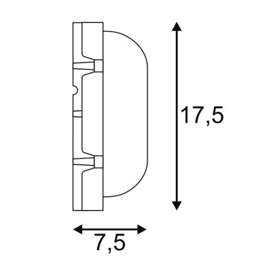 Уличный настенный светильник SLV Terang Led 229925