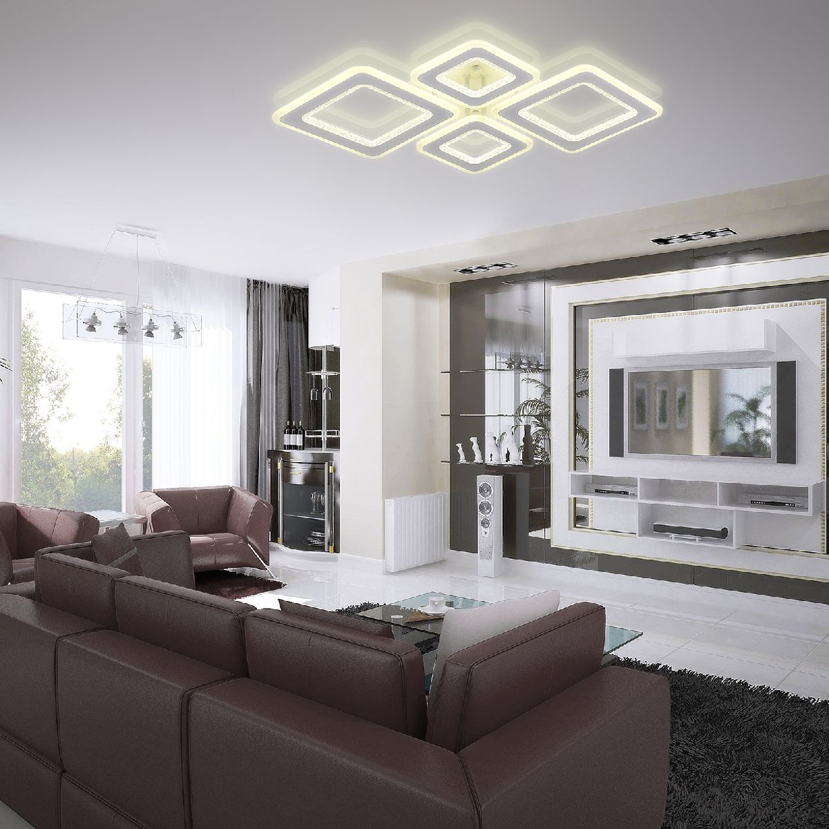 Потолочная люстра Natali Kovaltseva Mujus LED LAMPS 81190