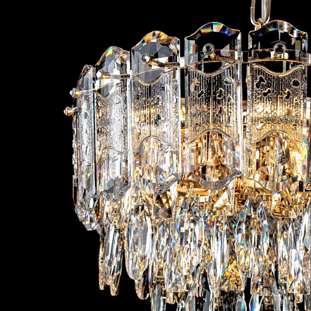 Подвесная люстра Modelux ML.7085.400 GD