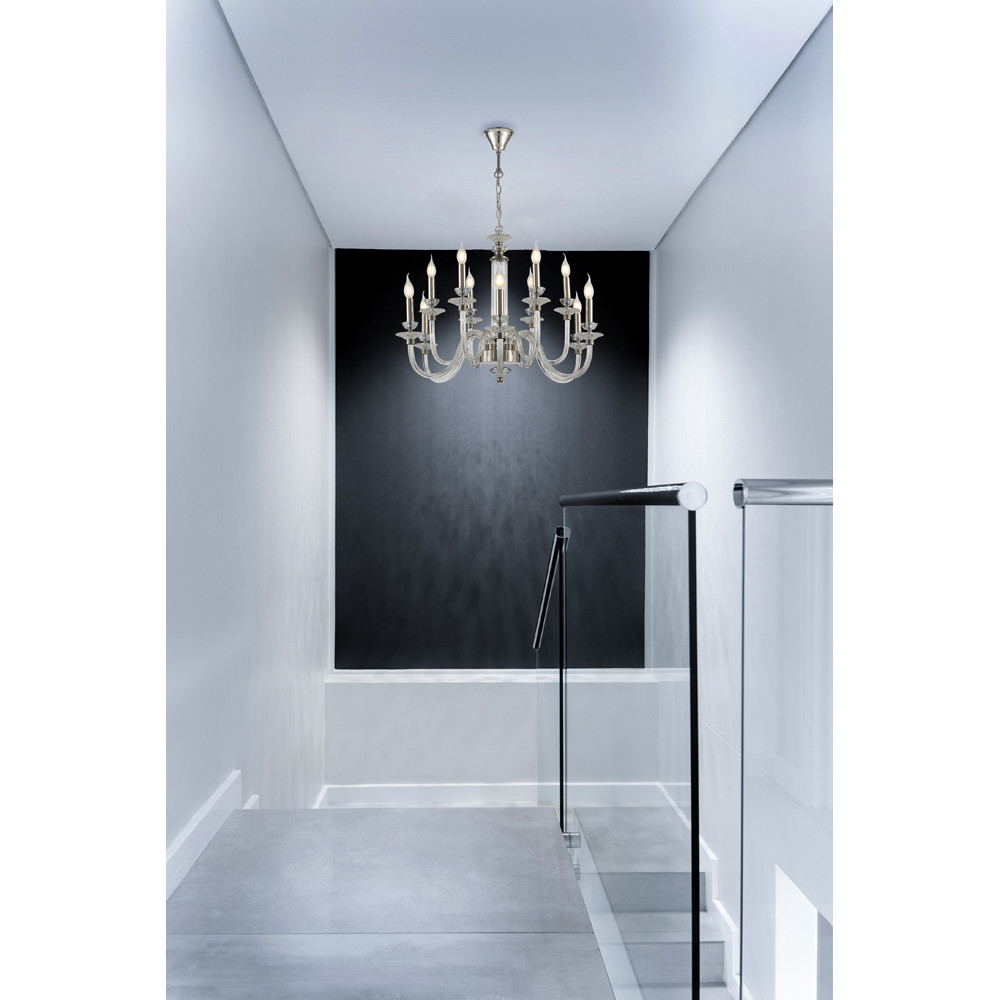 Подвесная люстра Simple Story 1039-12PL