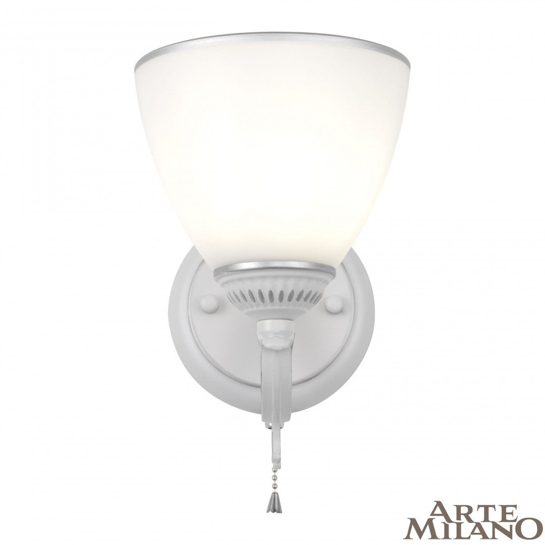 Бра Arte Milano 342837/1W WT+SL