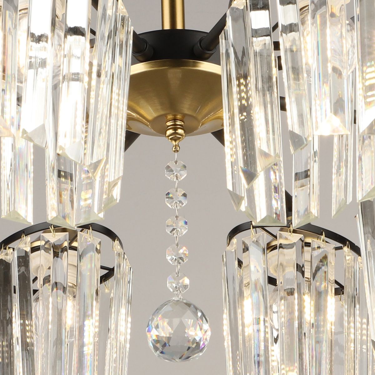 Люстра на штанге Reluce 63660-0.3-08 BK+COP