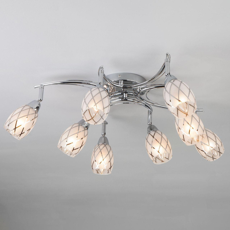 Потолочная люстра Eurosvet Christina 30128/8 хром