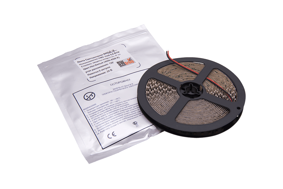 Светодиодная лента SWG SWG3120-24-9.6-WW-66-M 014781