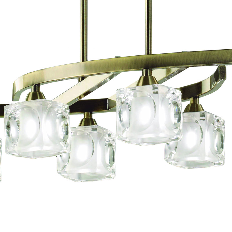 Подвесная люстра Mantra Cuadrax 0996