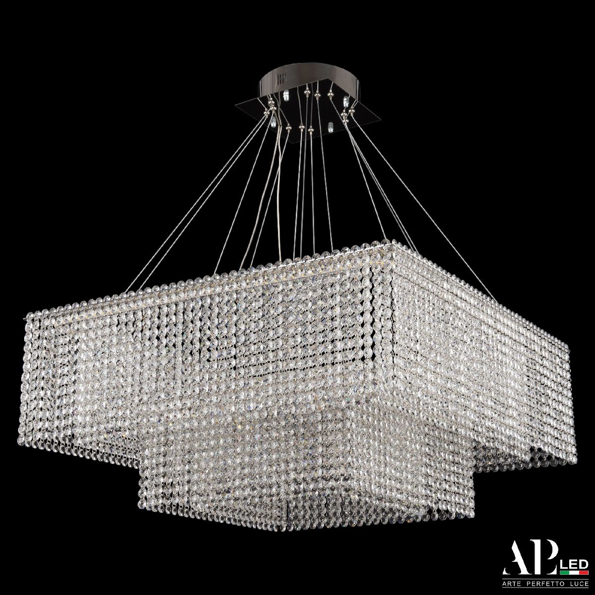 Подвесная люстра Arte Perfetto Luce Sicilia SH04.71.2D.A.Ni.4000