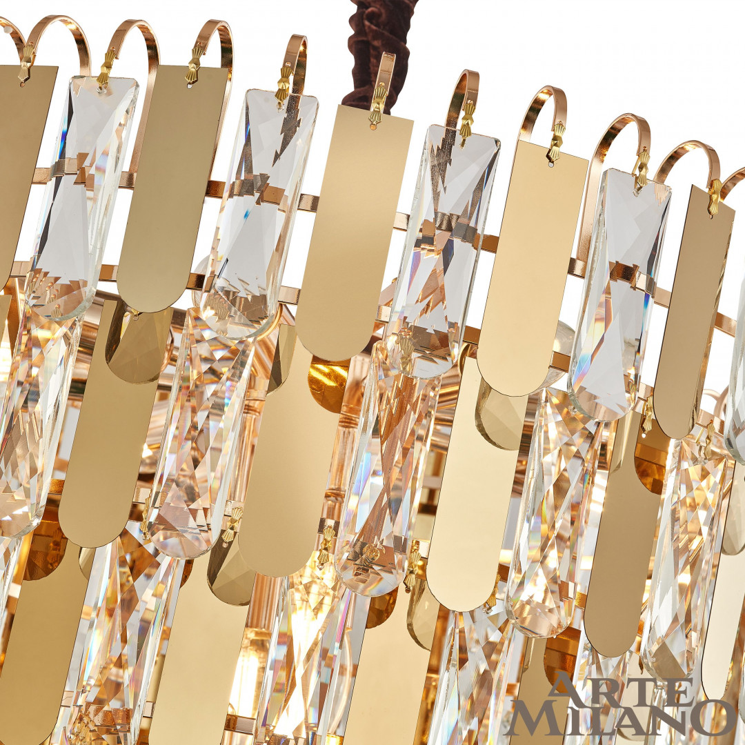 Подвесная люстра Arte Milano 25388.D600.H520.E14.11 G