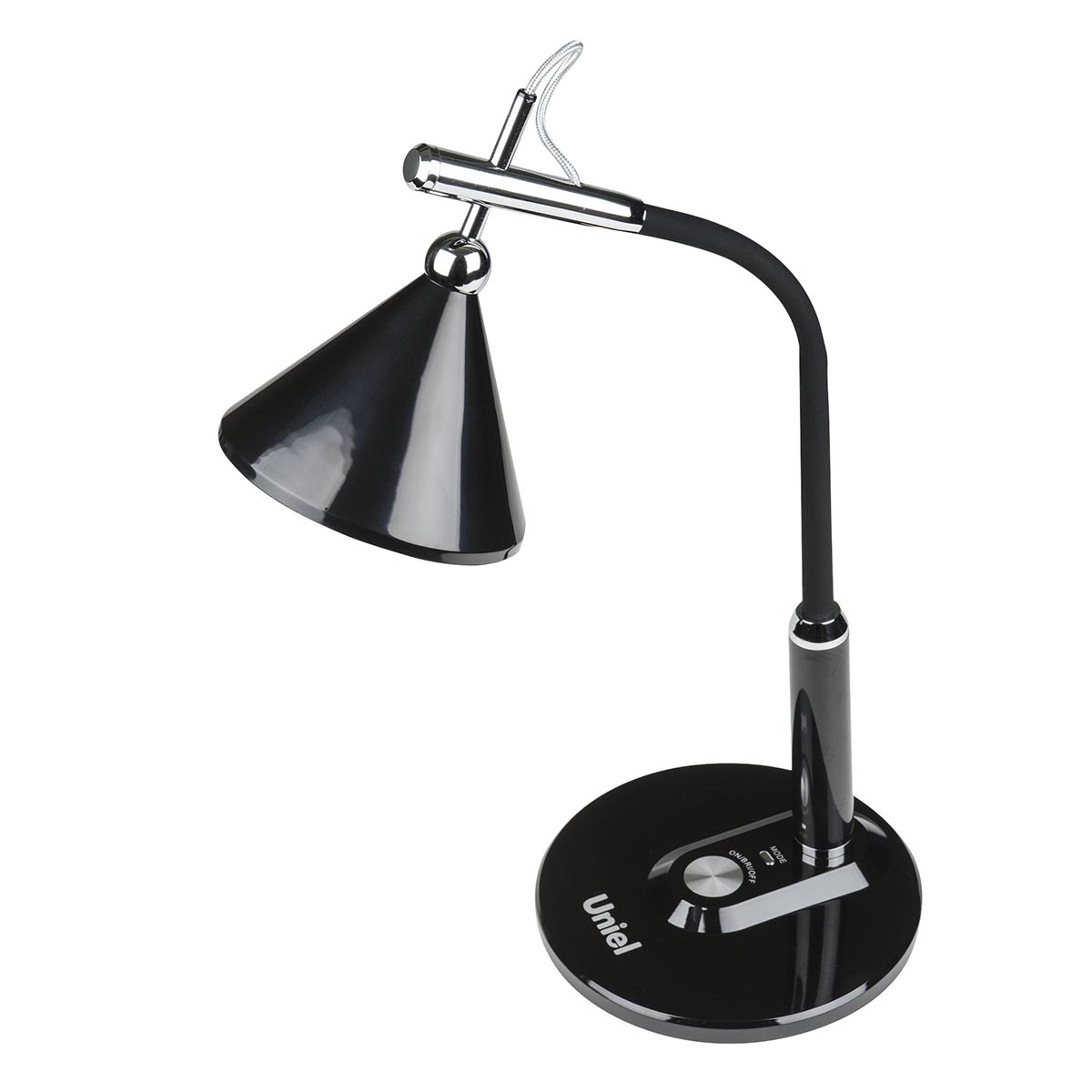 Настольная лампа ретро Uniel TLD-569 Black/Led/400Lm/2700-5500K/Dimmer UL-00007437