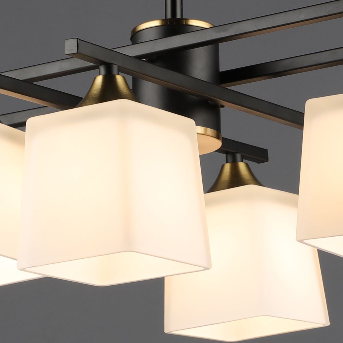 Люстра на штанге Reluce 06668-0.3-08 BK+COP