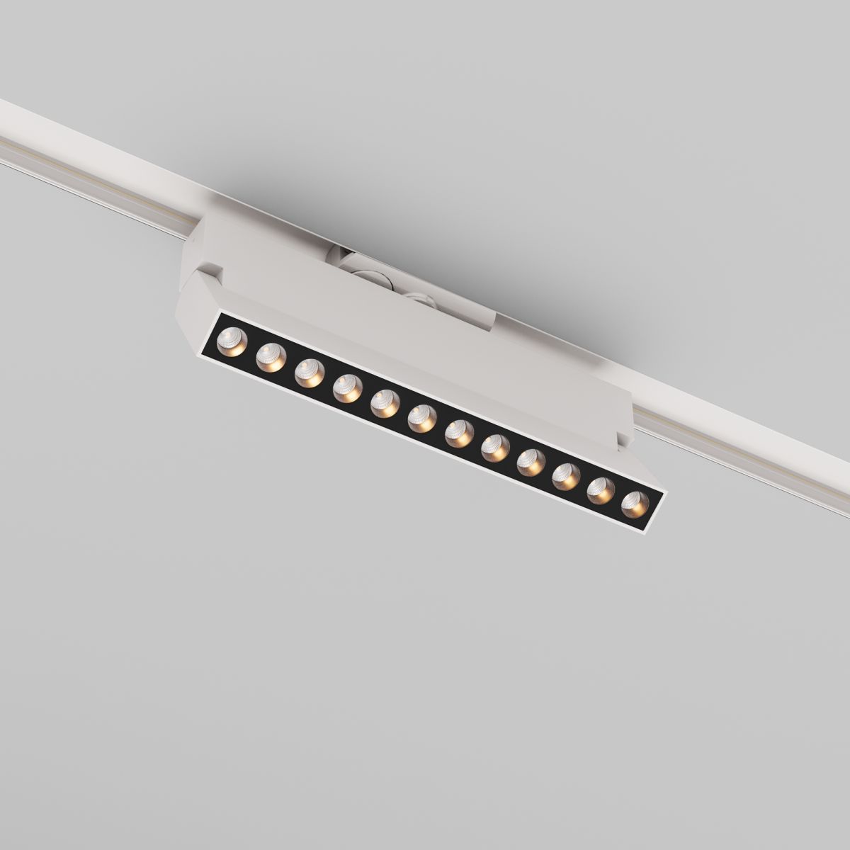 Трековый однофазный светильник Maytoni Points Rot TR224-1-12WCCT-M-W