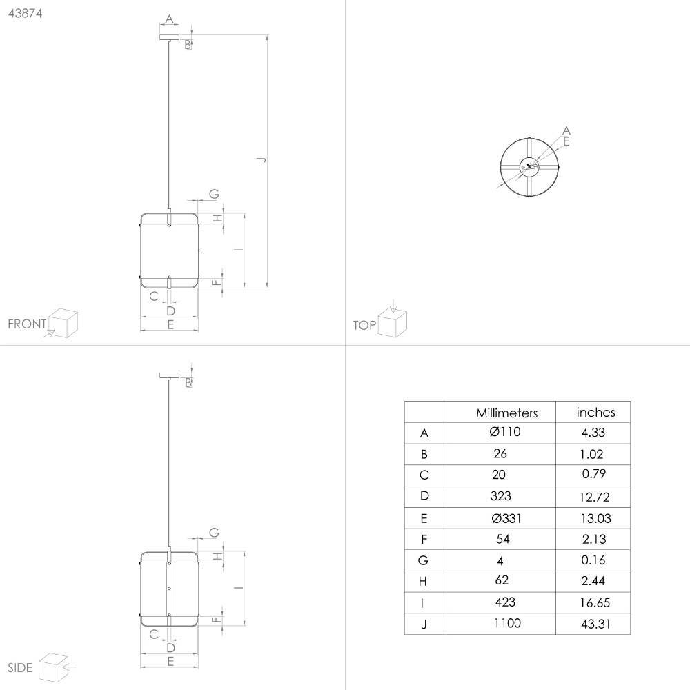 Подвесной светильник Eglo Surfleet 43874