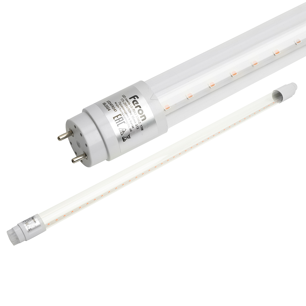 Лампа светодиодная для растений Feron LB-7063 G13 11W красно-синий 51662