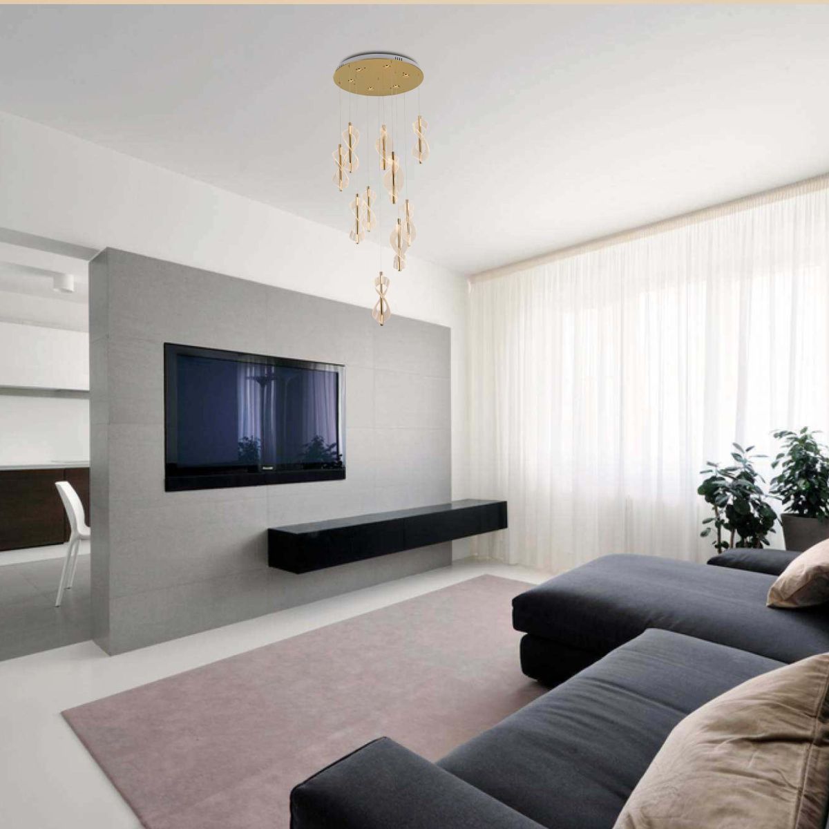 Каскадная люстра Alfa Light F1424-10