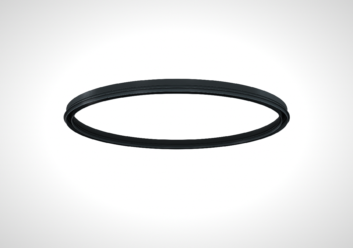 Кольцевой магнитный шинопровод iLedex Vision R 4822-1000-BK