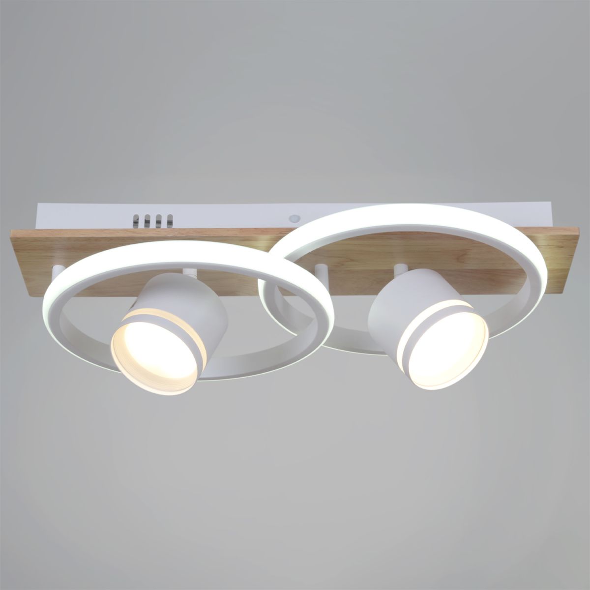 Потолочный светильник Reluce 29560-0.3-2+2 WH+WOOD