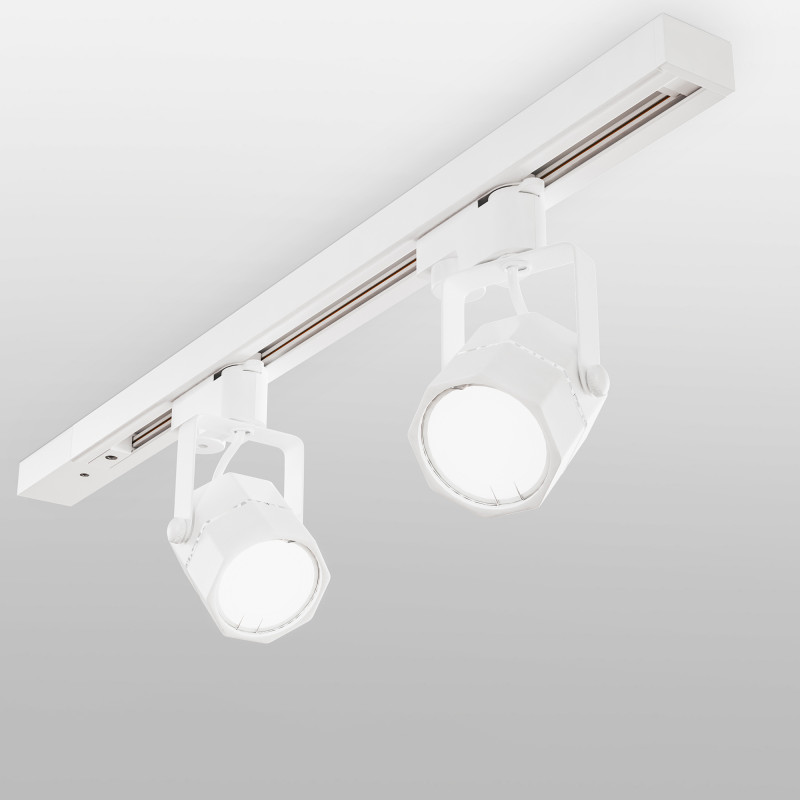 Трековый светильник Elektrostandard Robi GU10 Белый (MRL 1004) однофазный 4690389148019