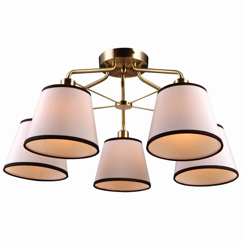 Накладная люстра Natali Kovaltseva Grasse 75082-5C ANTIQUE