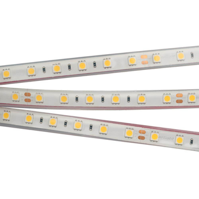 Светодиодная лента Arlight RTW 2-5000PGS 24V White 2x (5060, 300 LED, LUX) 013584
