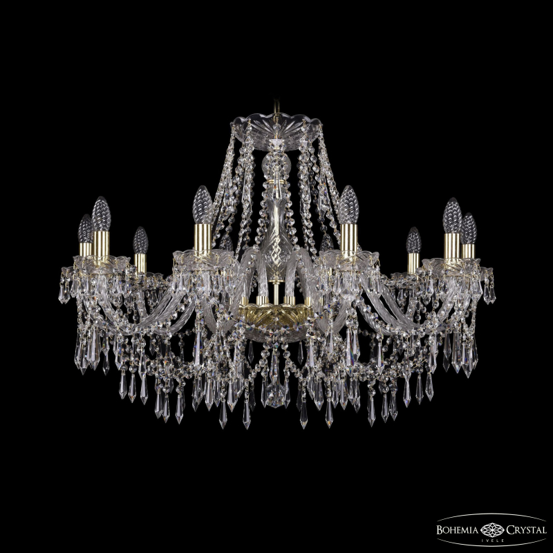 Подвесная люстра Bohemia Ivele Crystal 1403/10/300 G