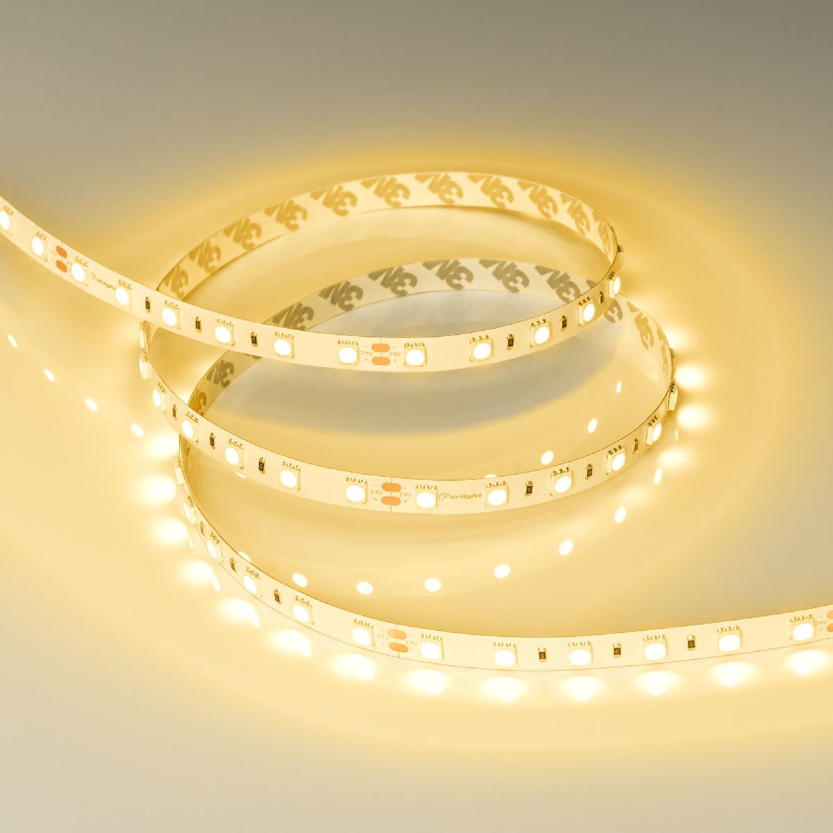 Светодиодная лента Arlight RT-B60-10mm 24V Yellow (14.4 W/m, IP20, 5060, 5m) (Arlight, 14.4 Вт/м, IP20) 008816(2)