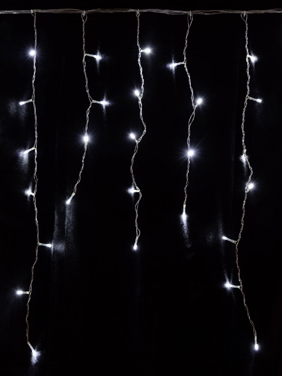 Уличная светодиодная гирлянда TDM Electric Бахрома 220V холодный белый 8 режимов SQ0361-0032