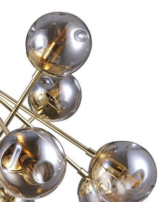 Потолочная люстра Lumien Hall Юнас 4029/12P-DGD-CGC