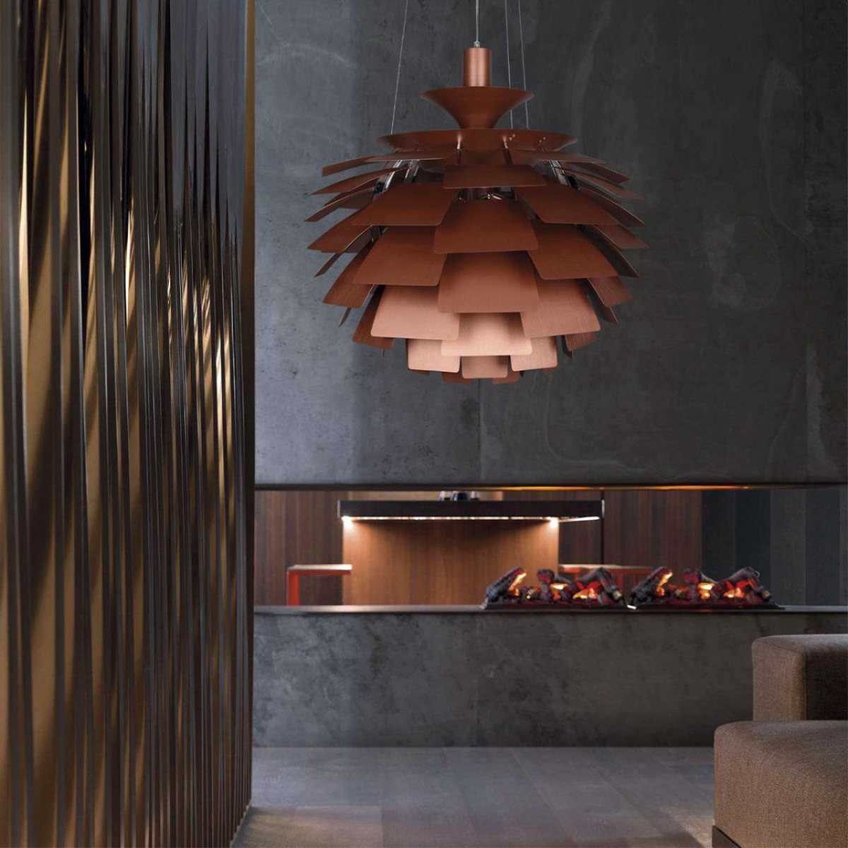 Подвесной светильник Loft IT Artichoke 10156/800 Brass