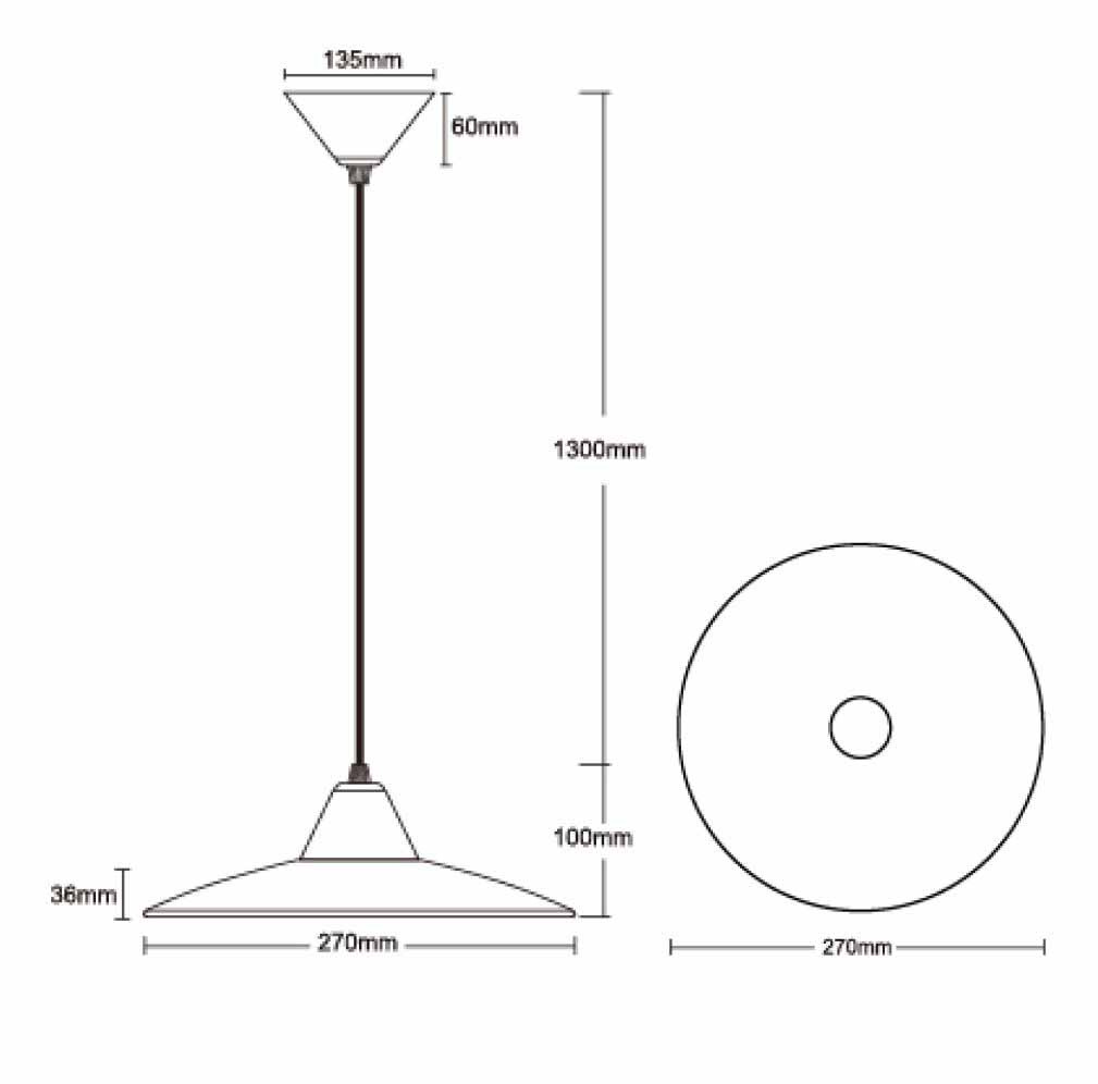 Подвесной светодиодный светильник Lucide Peter 11400/08/32