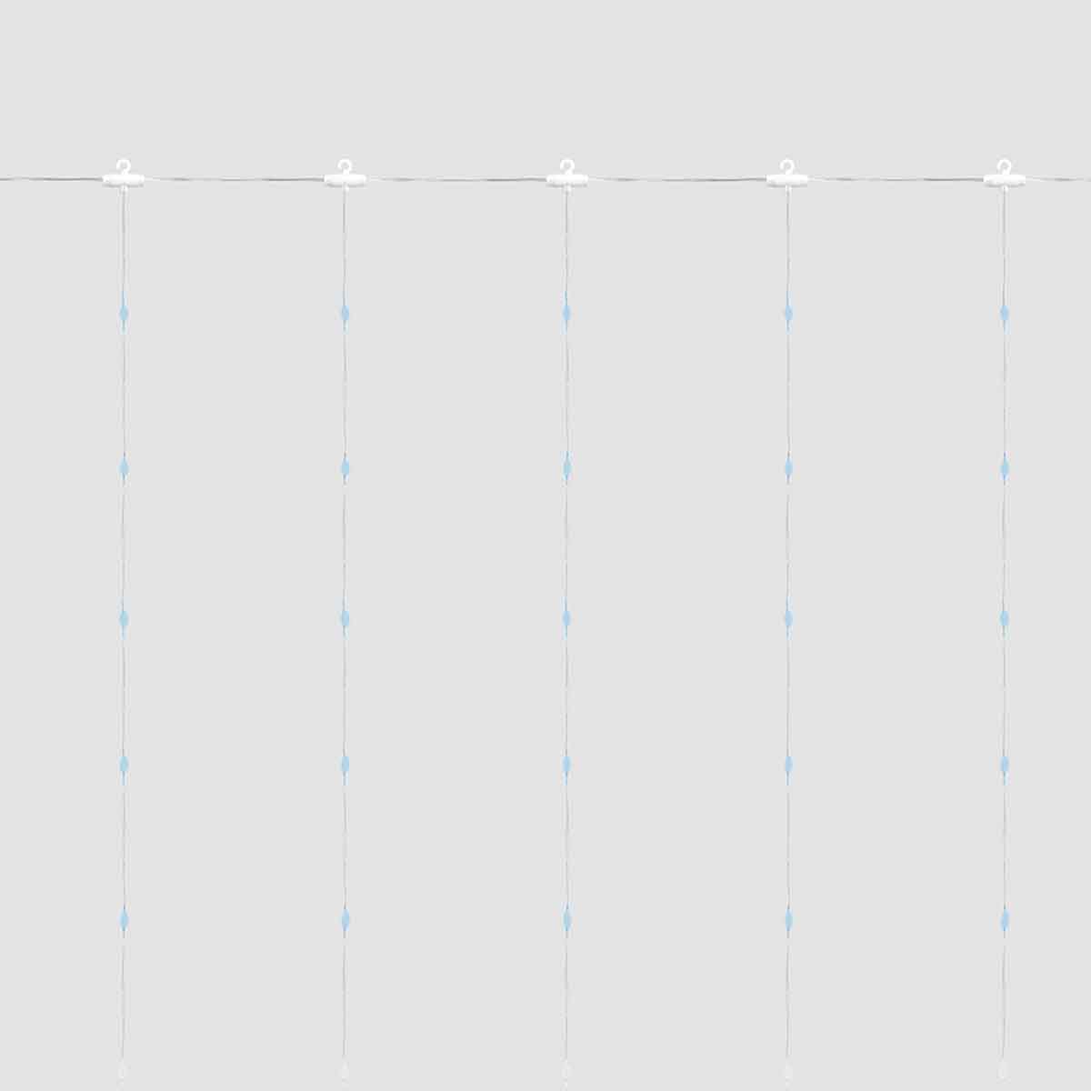 Светодиодная гирлянда Feron Занавес USB белый без мерцания CL590 41636
