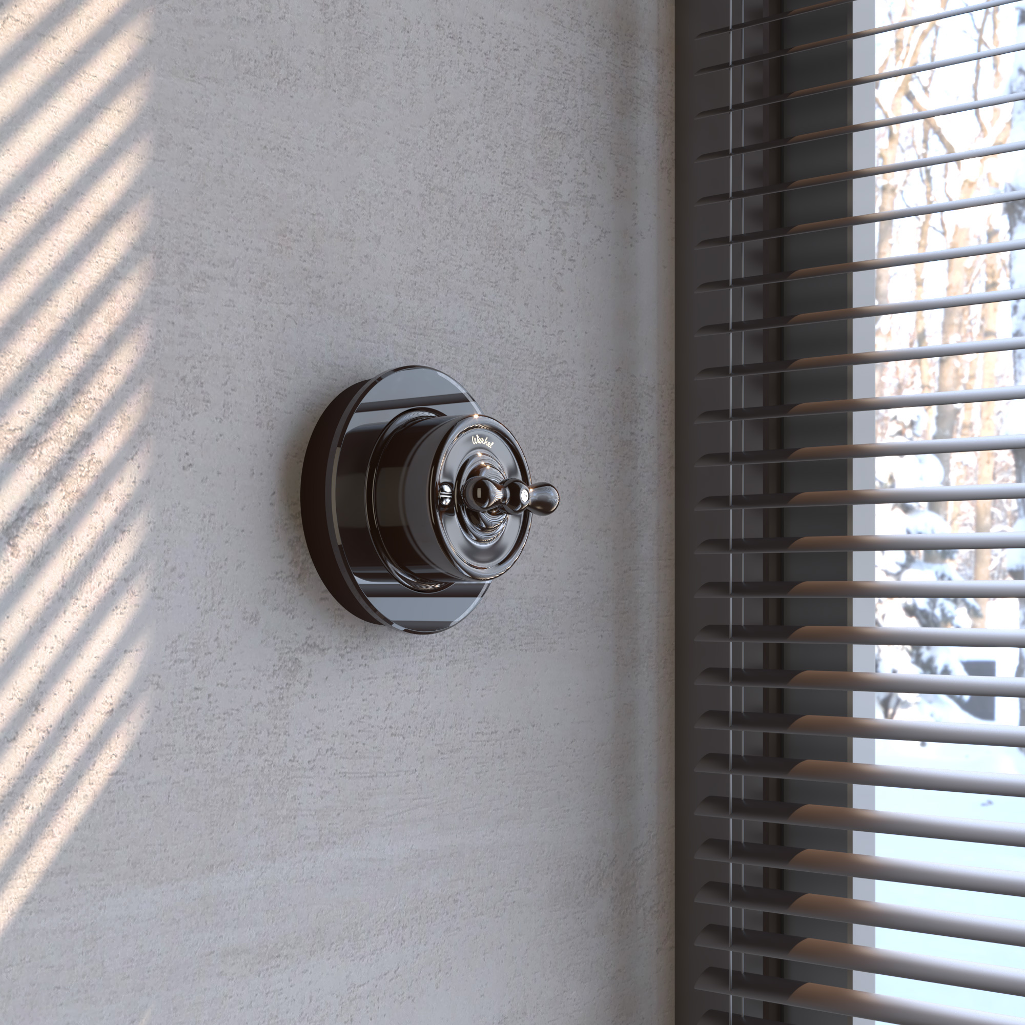 Рамка на 1 пост Werkel Favorit Runda коричневый 4690389166433 W0015114