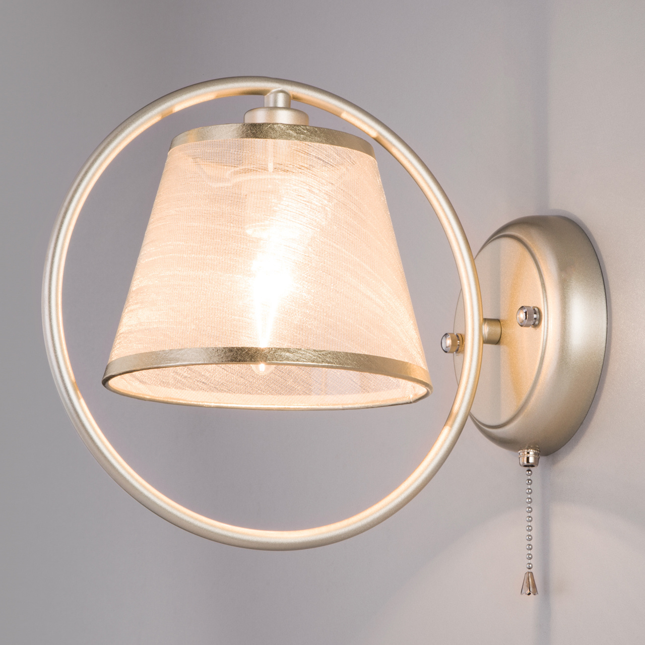 Бра Eurosvet Volante 60093/1 перламутровое золото