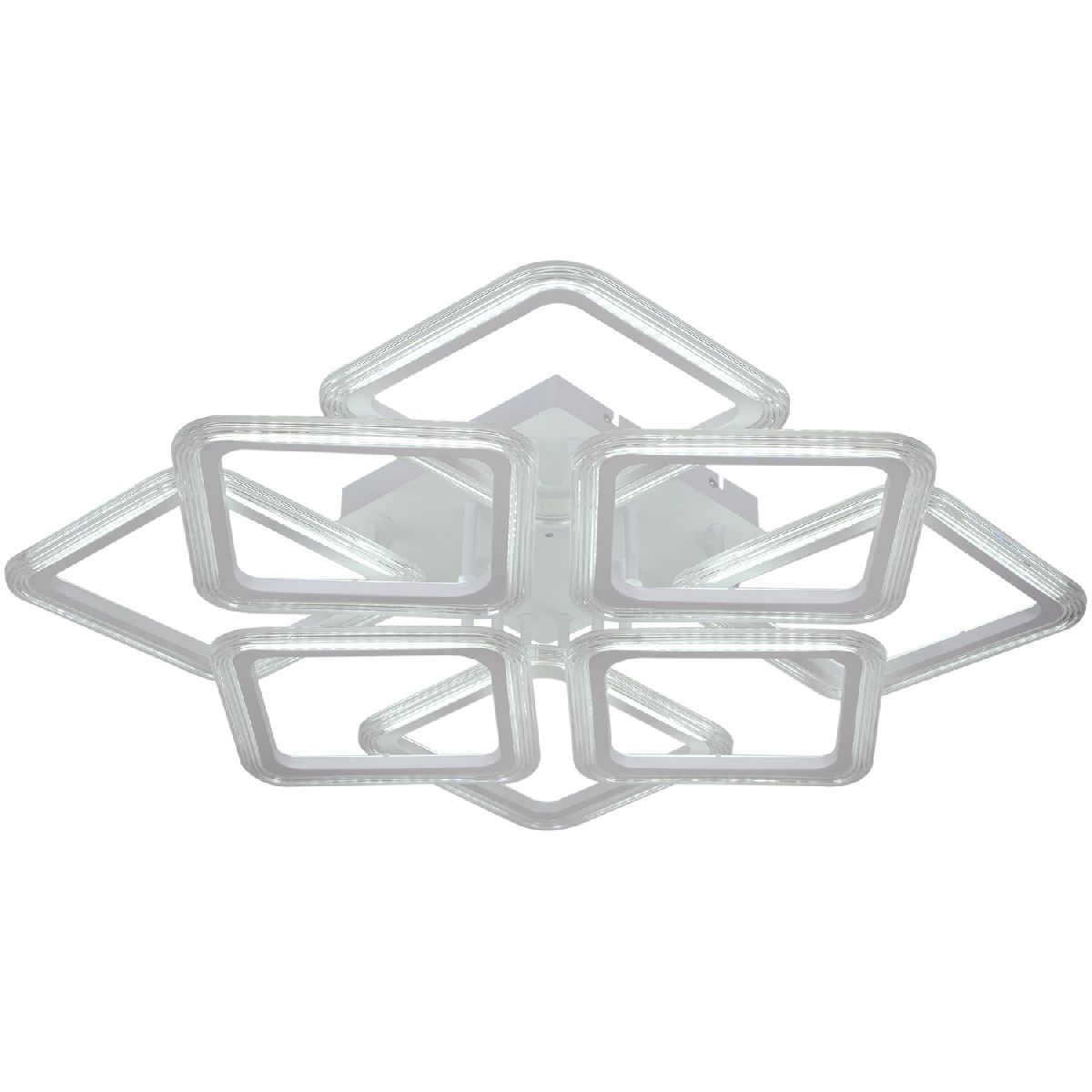 Потолочная люстра Reluce 09826-3.3-4+4B WH