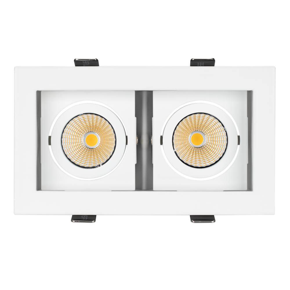 Встраиваемый светильник Arlight CL-KARDAN-S180x102-2x9W White 024128