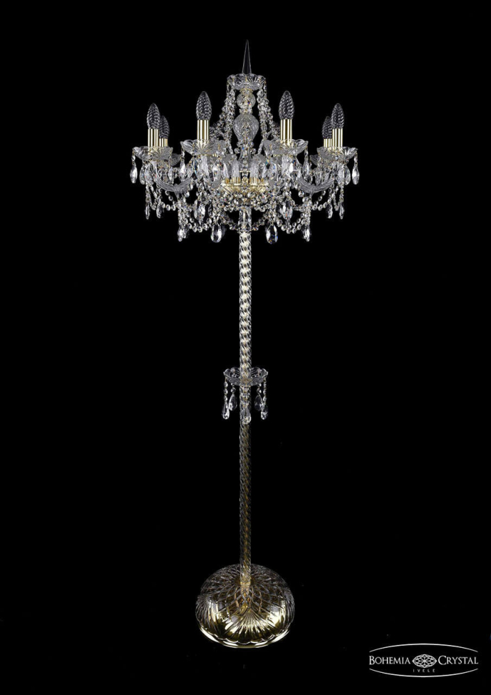 Торшер Bohemia Ivele 1411T2/8/195-165/G