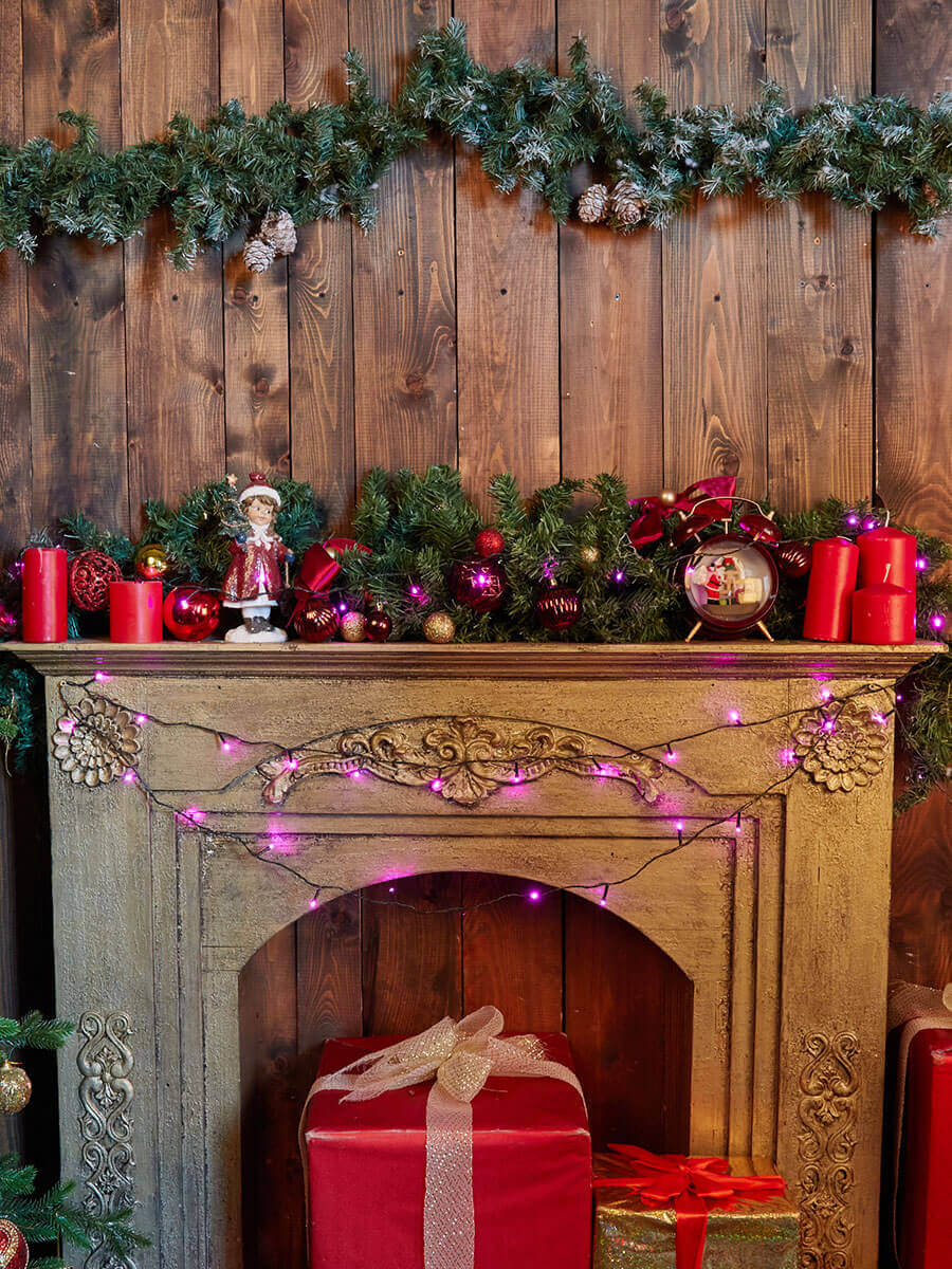 Светодиодная гирлянда Uniel 220V розовый ULD-S1000-100/DGA Pink IP20 UL-00008406