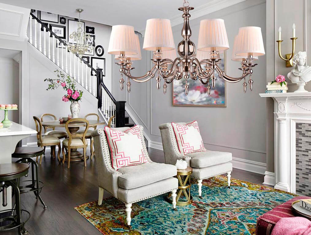 Подвеcная люстра Newport 31708/C без абажуров