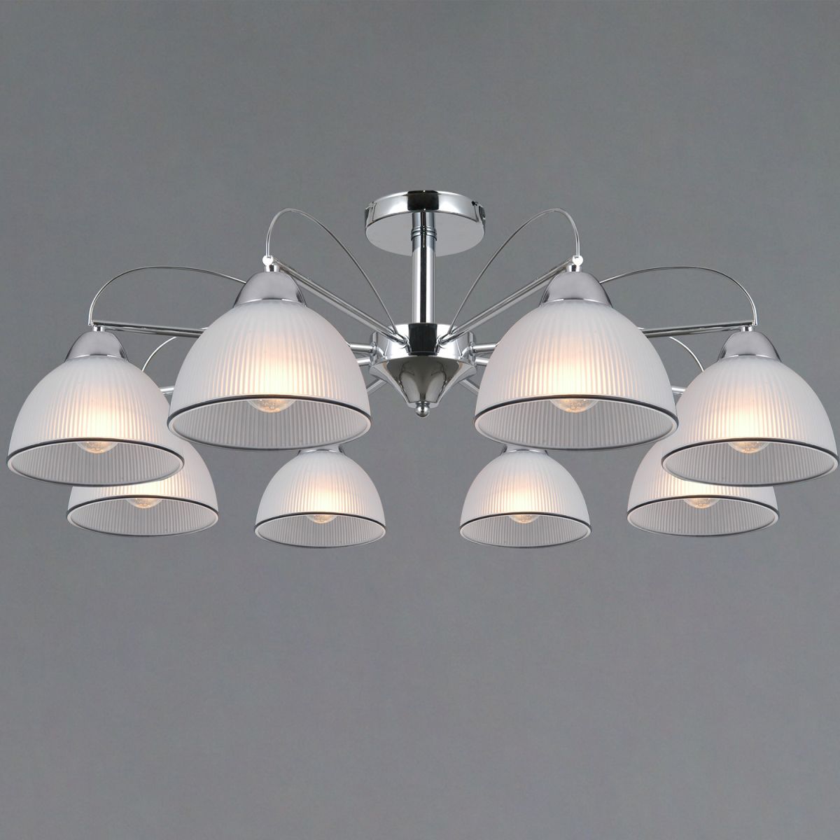 Люстра на штанге Illumico IL0624-8CSQ-25 CR AREZZO