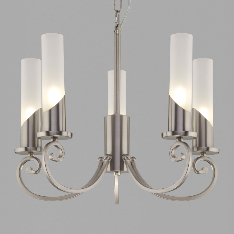 Подвесная люстра Eurosvet 60117/5 никель Smart a050018