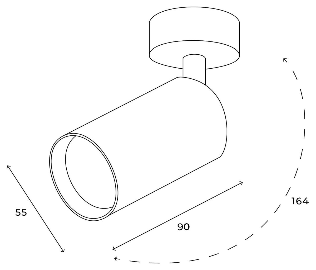 Спот Hesby Lighting Focus HSBL_0090