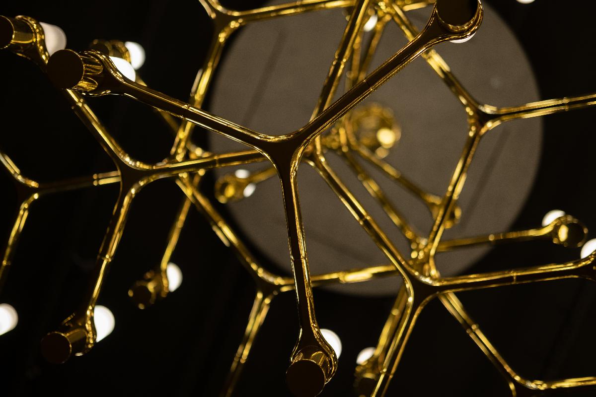 Подвесная люстра Milosh tendence 0872CL-30GD