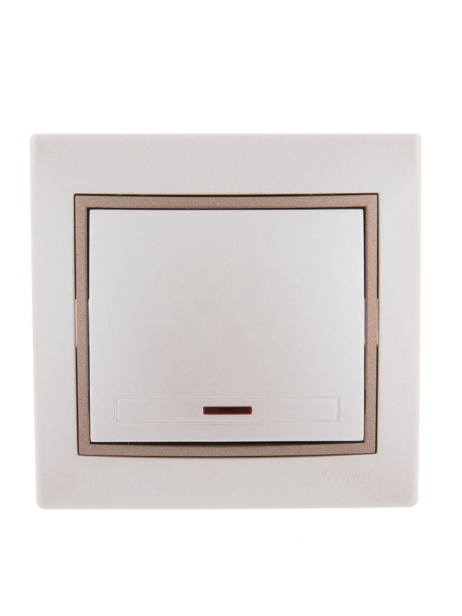 Выключатель с подсветкой Lezard Mira 701-3031-111